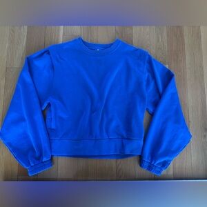 CALIA by Carrie Underwood Cobalt Blue Crewneck Sweatshirt